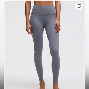 Lululemon Solar Grey High-Waisted Leggings